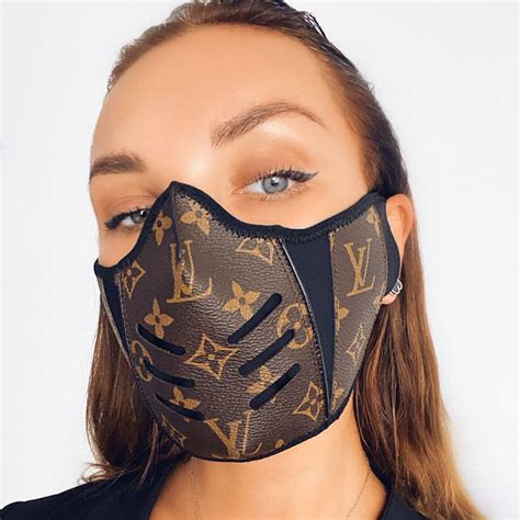 where can i buy a louis vuitton face mask|upcycled louis vuitton face mask.